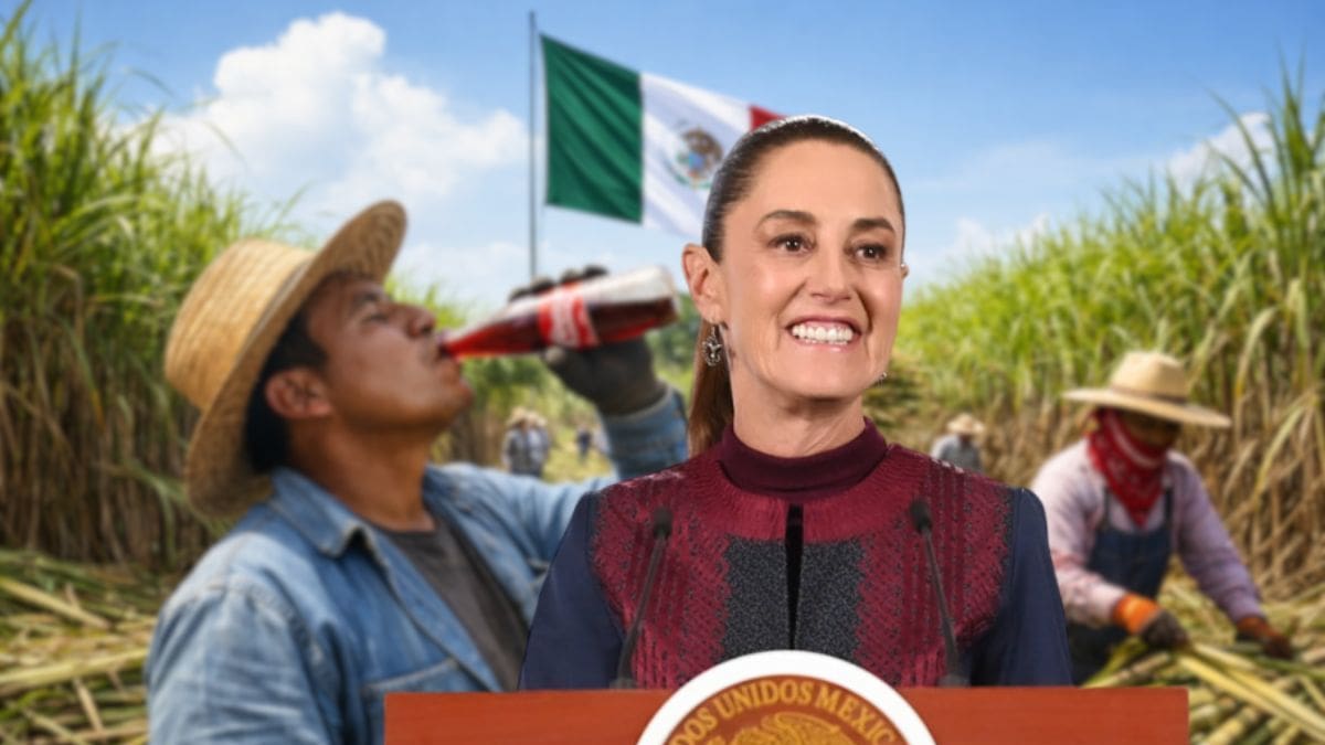 Ante la alta importación de jarabe de fructosa, Sheinbaum pide a Coca-Cola aumentar uso de azúcar mexicana en refrescos durante reunión en Palacio Nacional