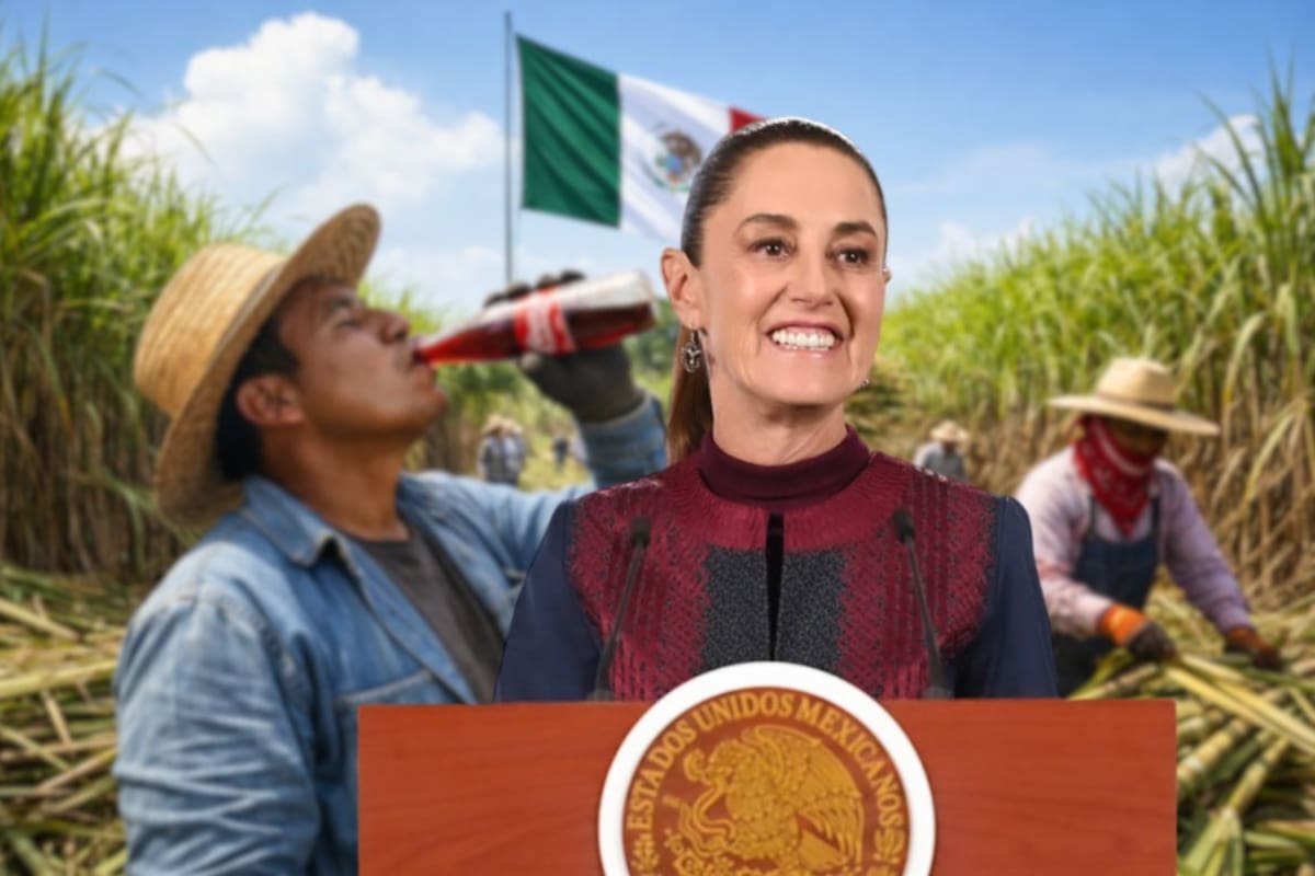 Ante la alta importación de jarabe de fructosa, Sheinbaum pide a Coca-Cola aumentar uso de azúcar mexicana en refrescos durante reunión en Palacio Nacional