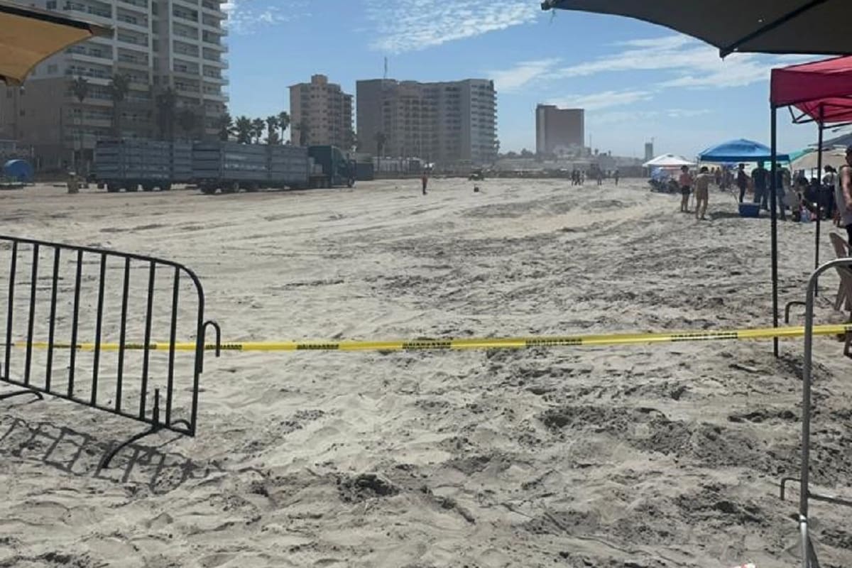 Playa concesionada al DIF continúa cerrada una semana después del Baja Beach Fest