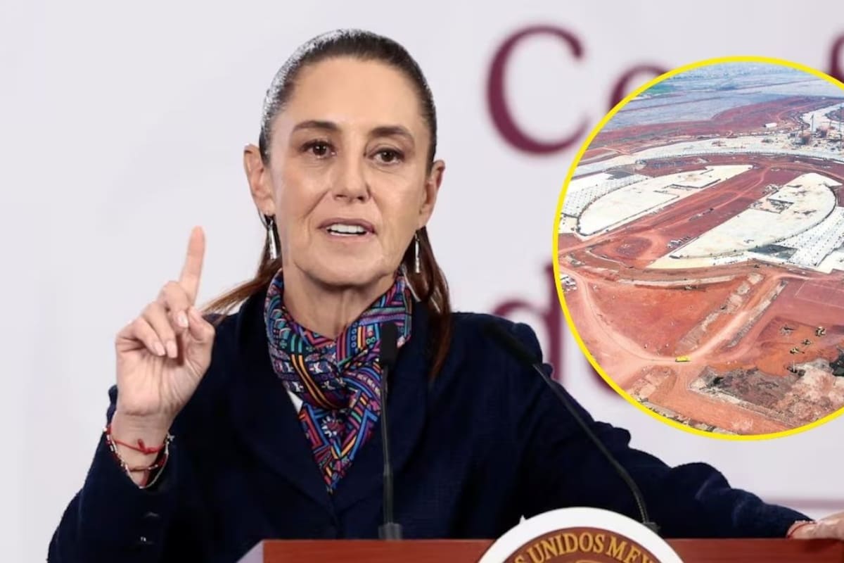 Sheinbaum asegura que el Aeropuerto de Texcoco “nunca hubiera sido un buen aeropuerto” y defiende operación del AIFA