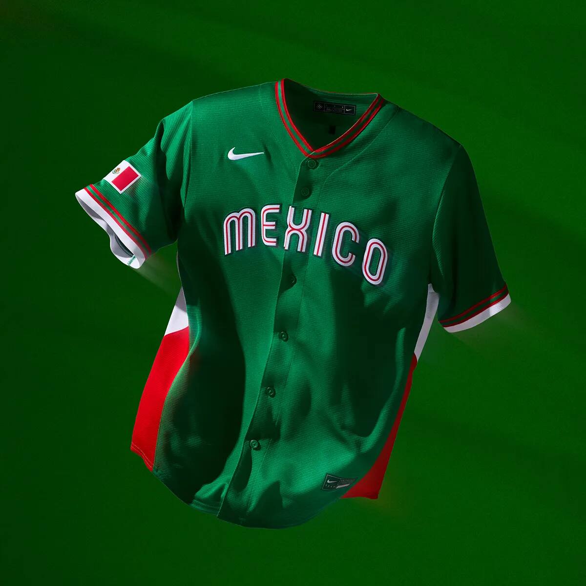 El jersey corresponde al modelo oficial de México para el Clásico Mundial de Béisbol 2026. | Foto: Mercado Libre