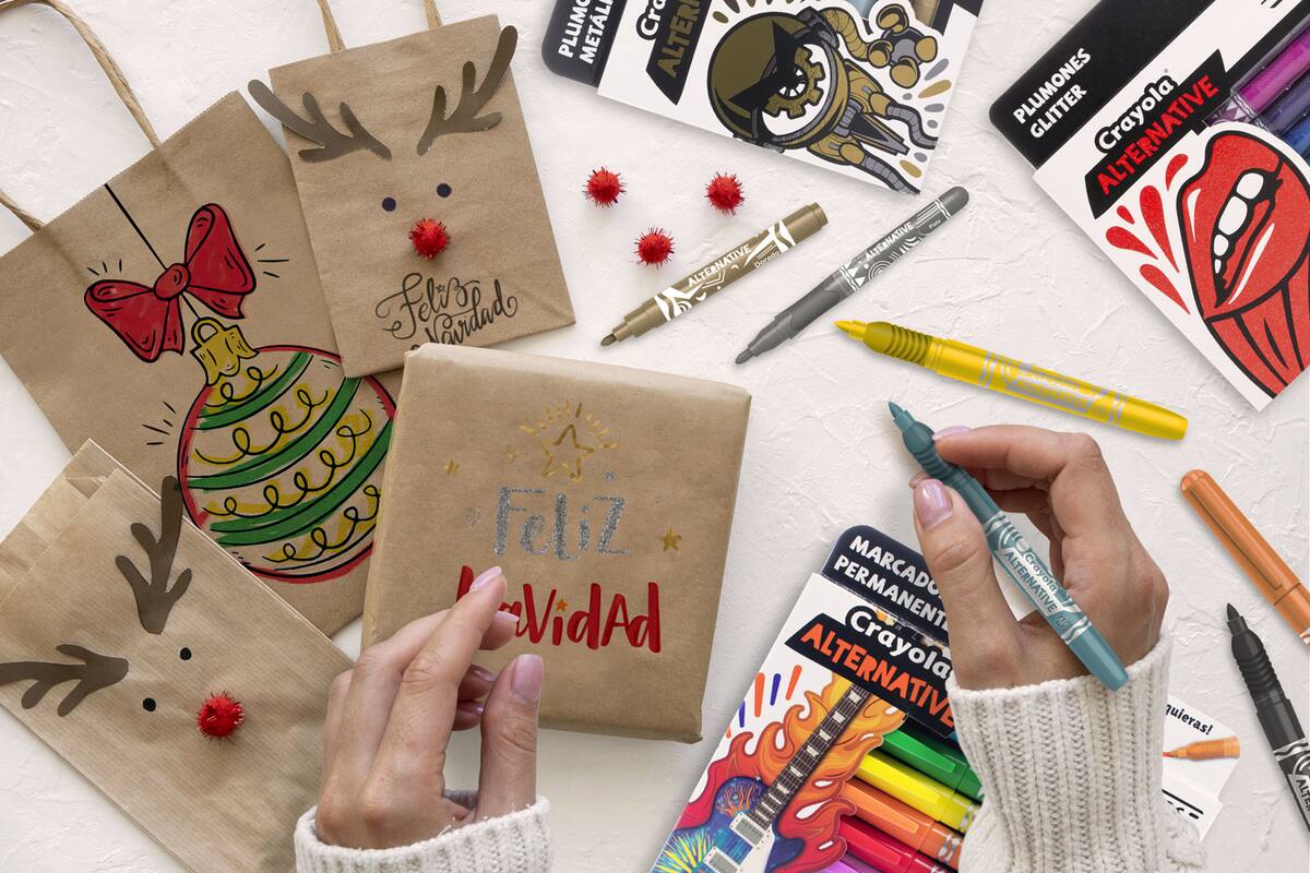¿No sabes qué regalar esta Navidad? Dibújale una sonrisa a tu amigo secreto