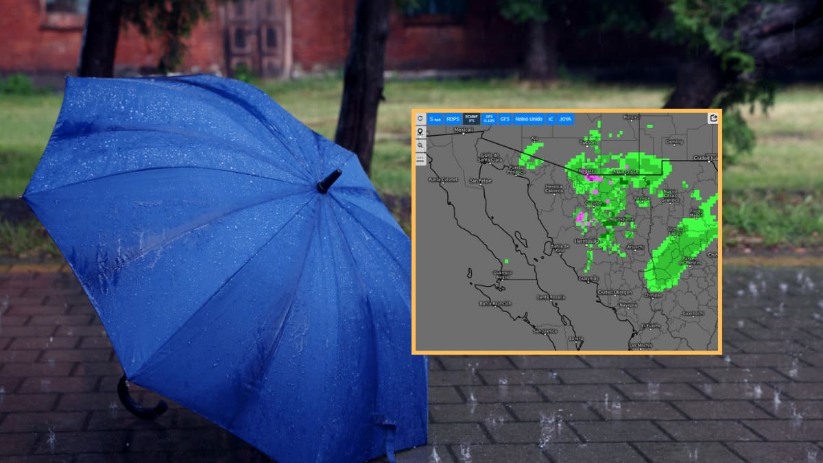 Llegan lluvias a Sonora: Esto recomiendan las autoridades ante rachas de viento y actividad eléctrica en diversas regiones para el jueves