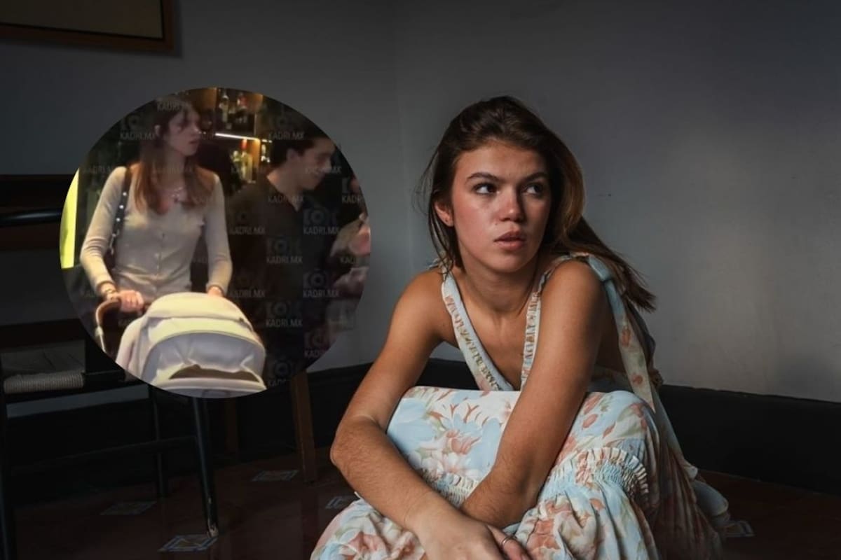 Captan a Valentina Gilabert junto al ex de Marianne Gonzaga y su hija