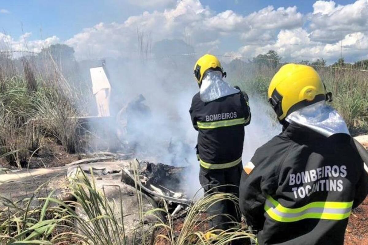 Mueren cinco integrantes de equipo de futbol brasileño en accidente aéreo
