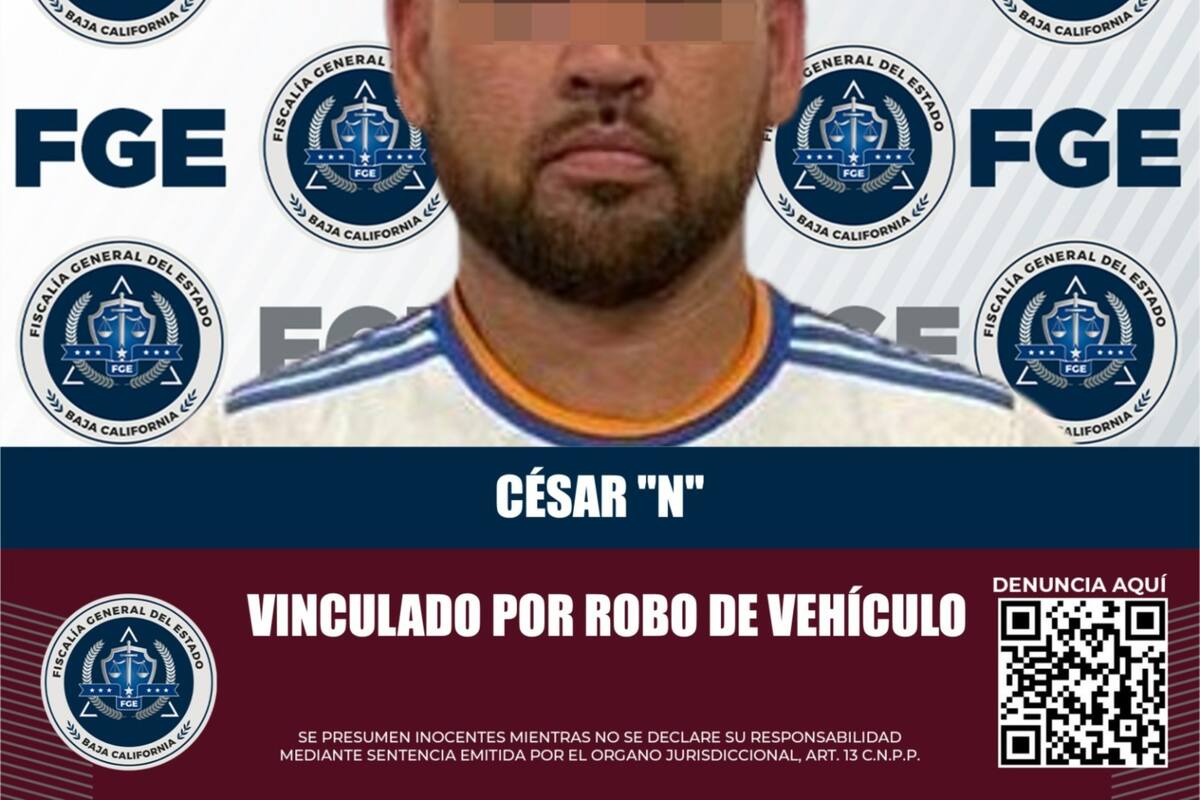 Vinculan a proceso a sujeto relacionado con diversos robos de vehículos