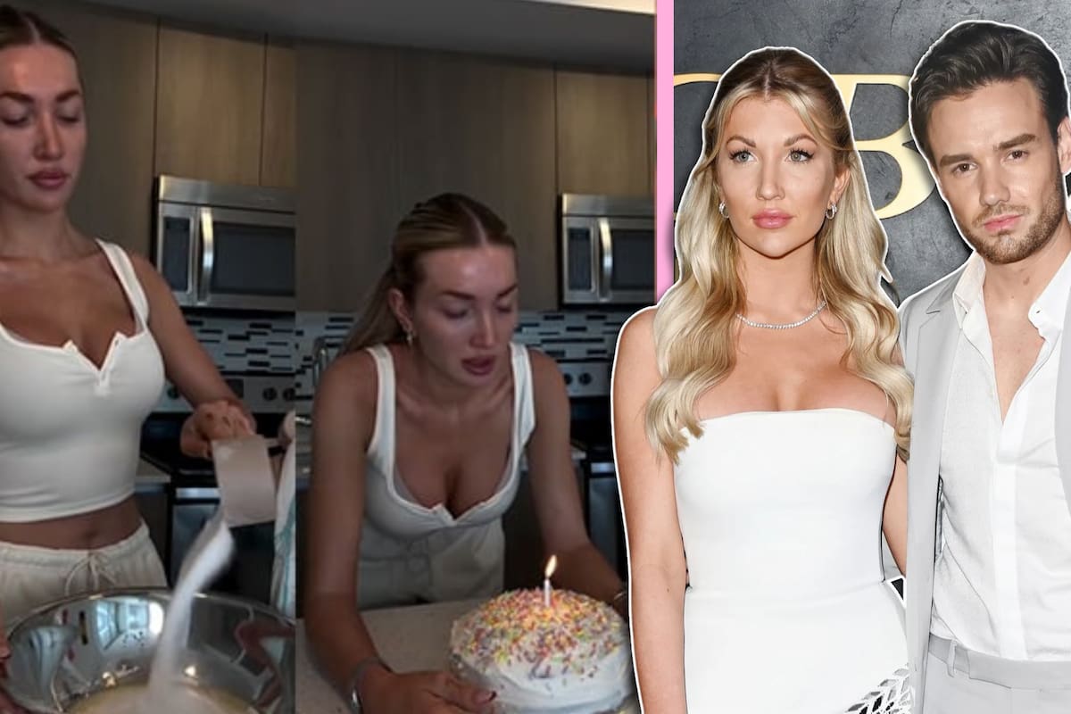 Kate Cassidy, novia de Liam Payne, recuerda al cantante horneando un pastel por su cumpleaños