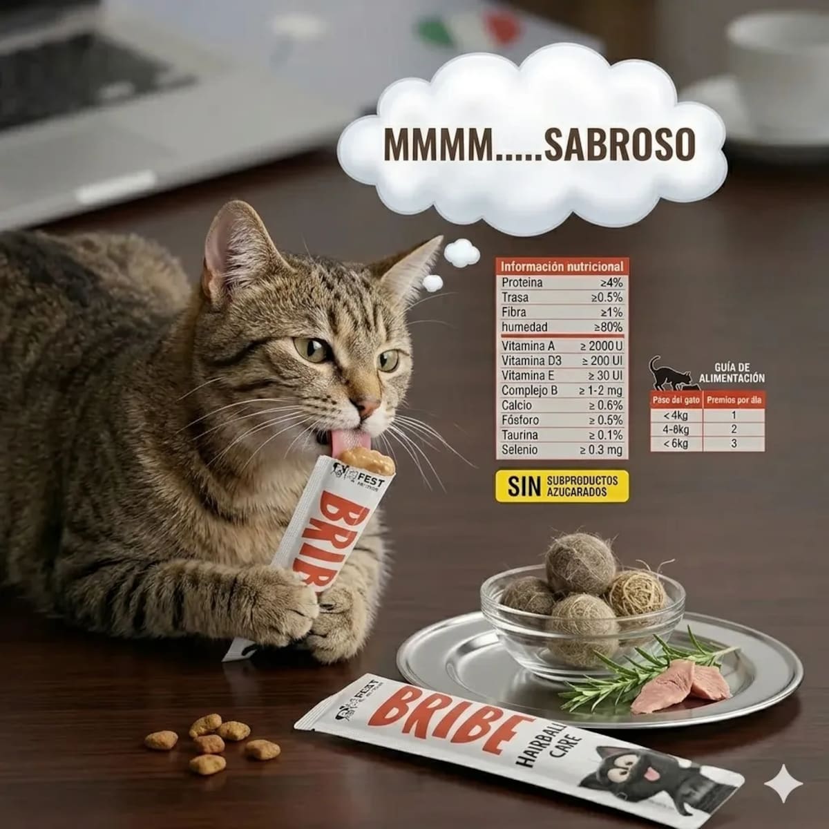 50 premios cremosos para gato | Mercado Libre