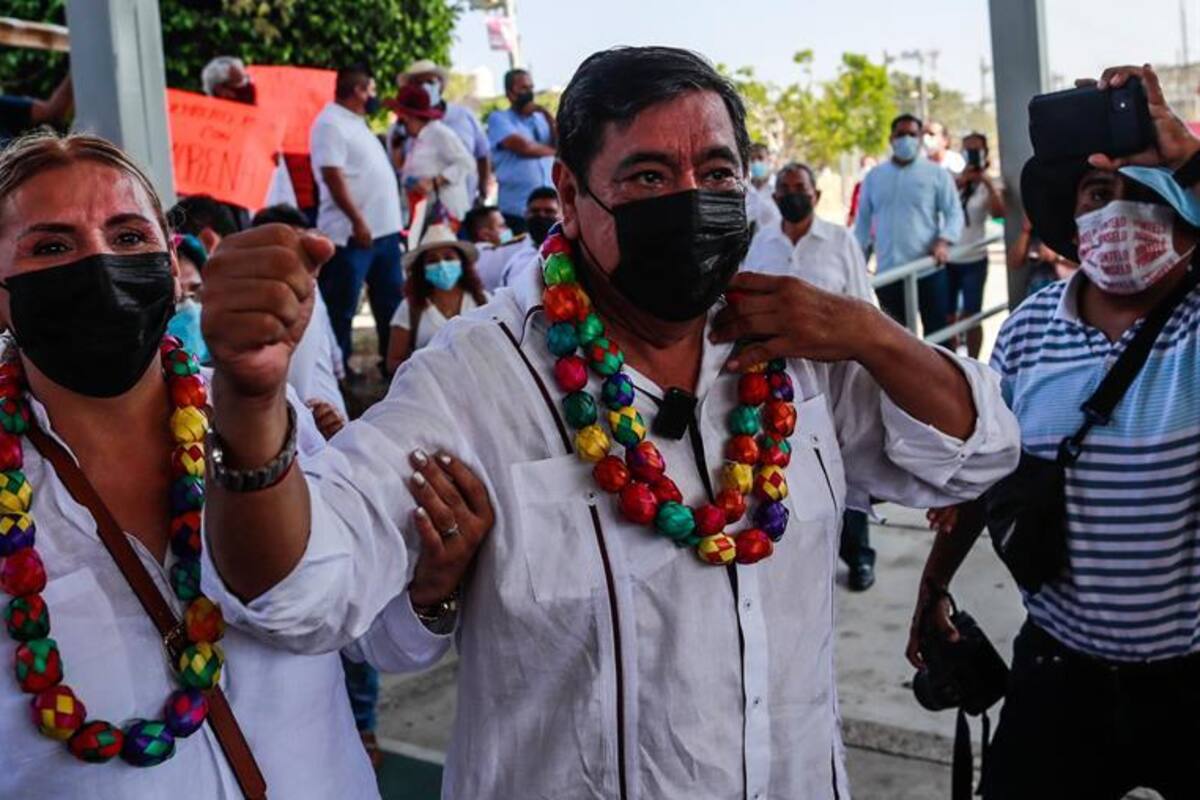 “Es un juego sucio” dice AMLO de cancelación de INE de candidaturas de Salgado Macedonio y Raúl Morón