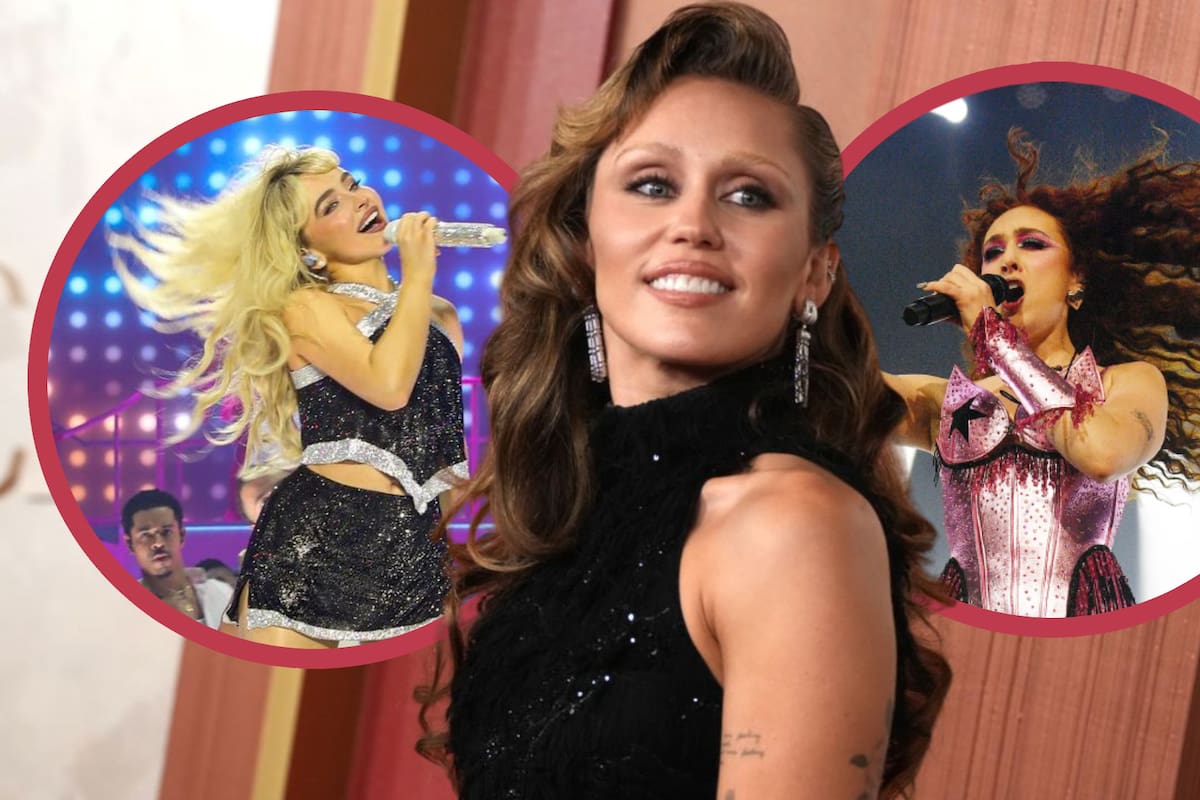Miley Cyrus aplaude el talento de Sabrina Carpenter y Chappell Roan; “soy gran fan”