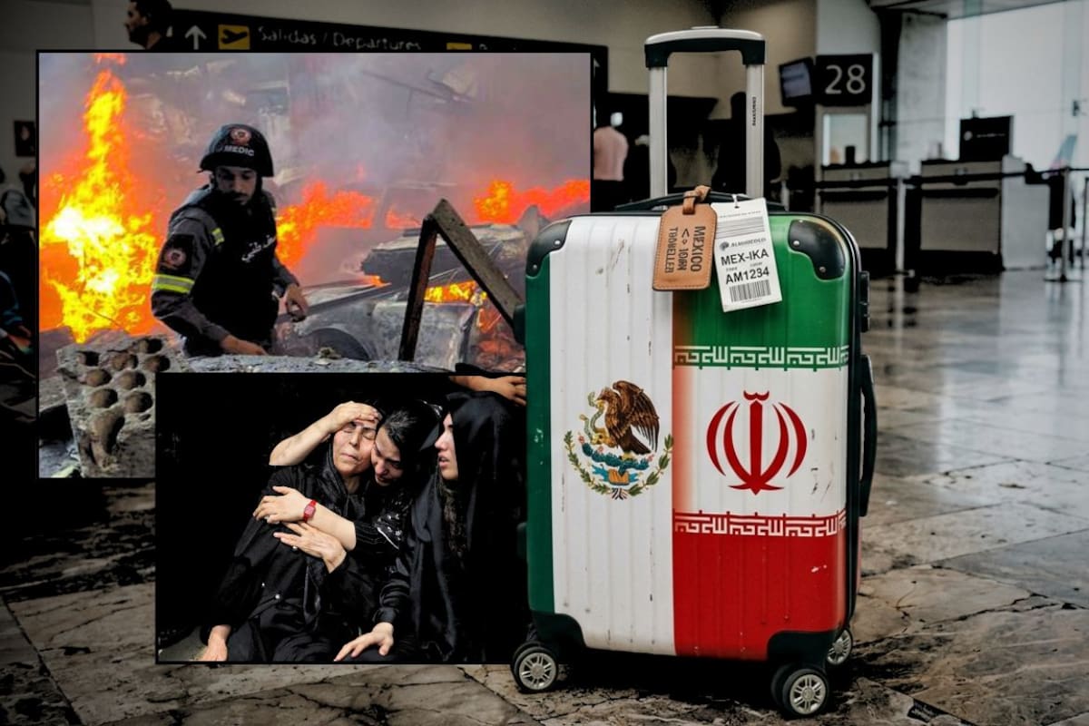 Más de mil iraníes que ingresaron a México debido a la guerra iniciada el 28 de febrero, el cierre del espacio aéreo en Irán y el temor por la seguridad, han decidido no regresar a su país