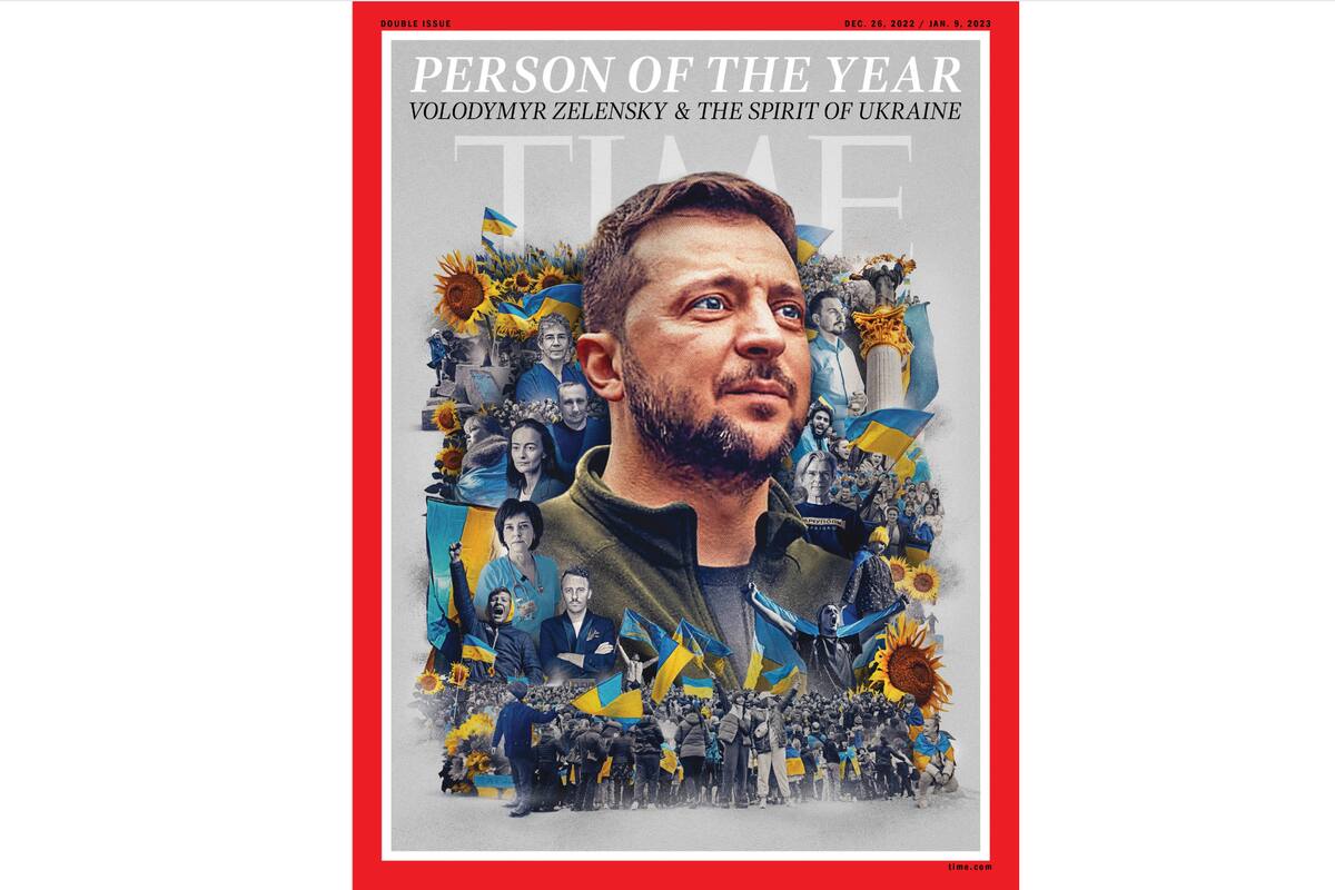 Volodymyr Zelensky es nombrado persona del año por la revista Time