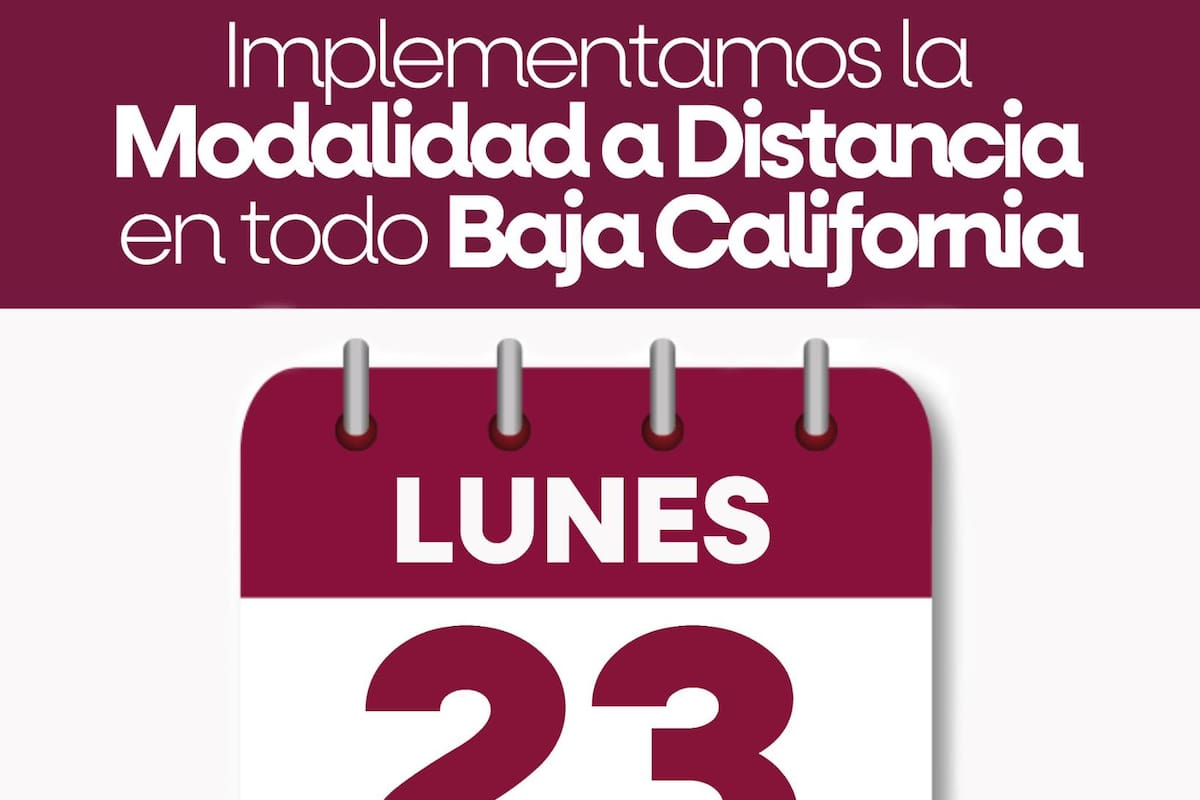 Clases a distancia este lunes en BC tras ataques delictivos