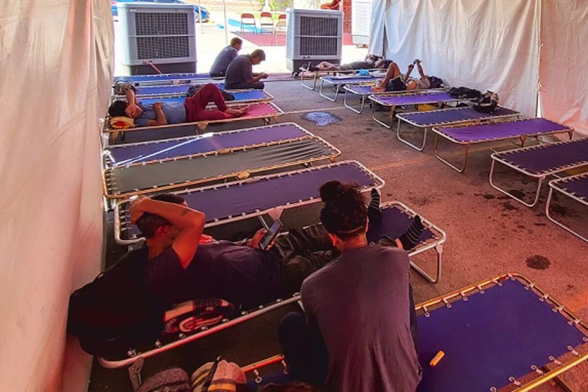 Supera albergue El Peregrino las 1 mil atenciones por calor