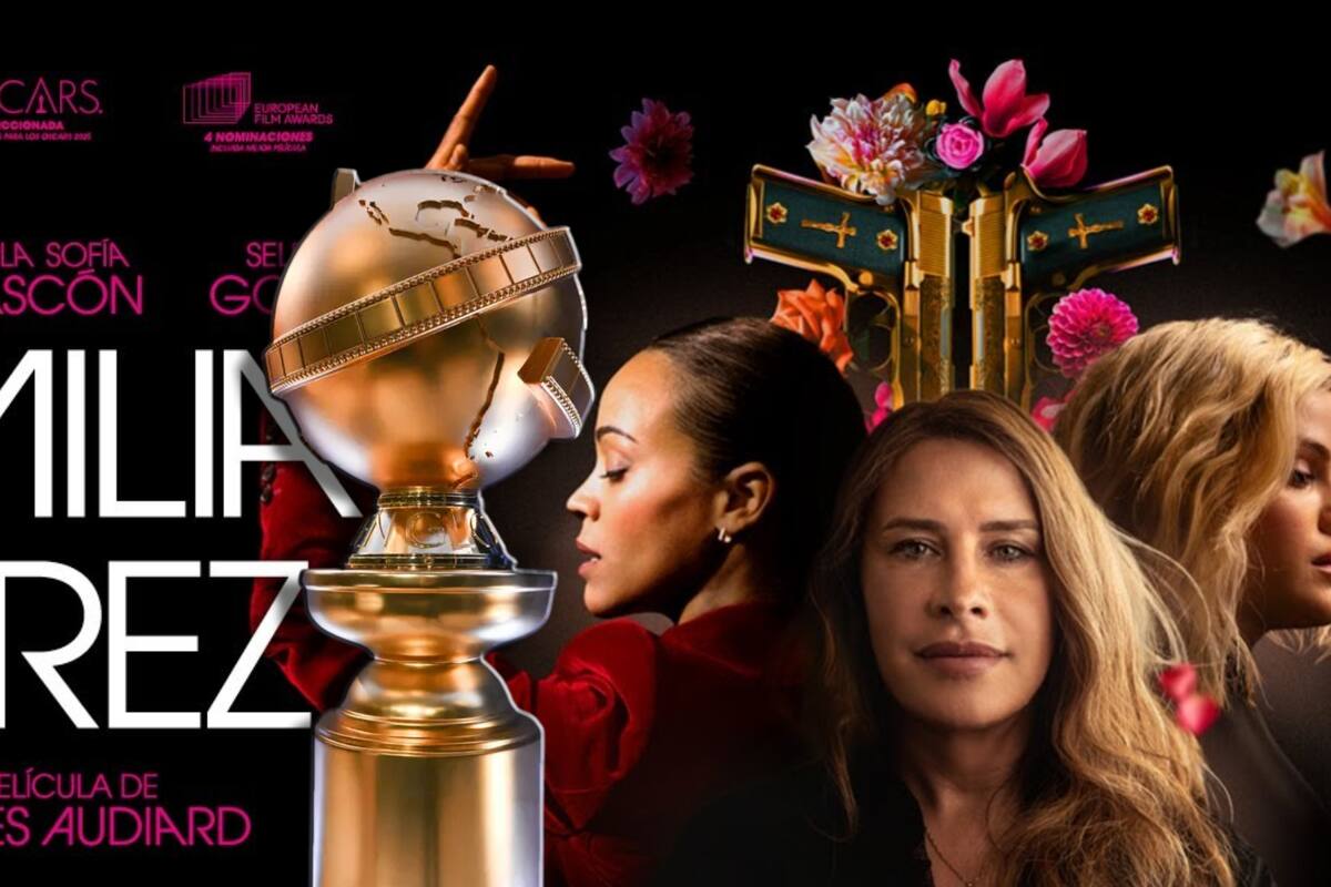 Emilia Perez se corona como la película más premiada de los Globos de Oro 2025