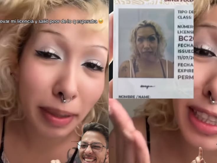 “¿Hace cuánto saliste de la cárcel?”: joven comparte la foto de su licencia y los usuarios no perdonan las bromas por su apariencia
