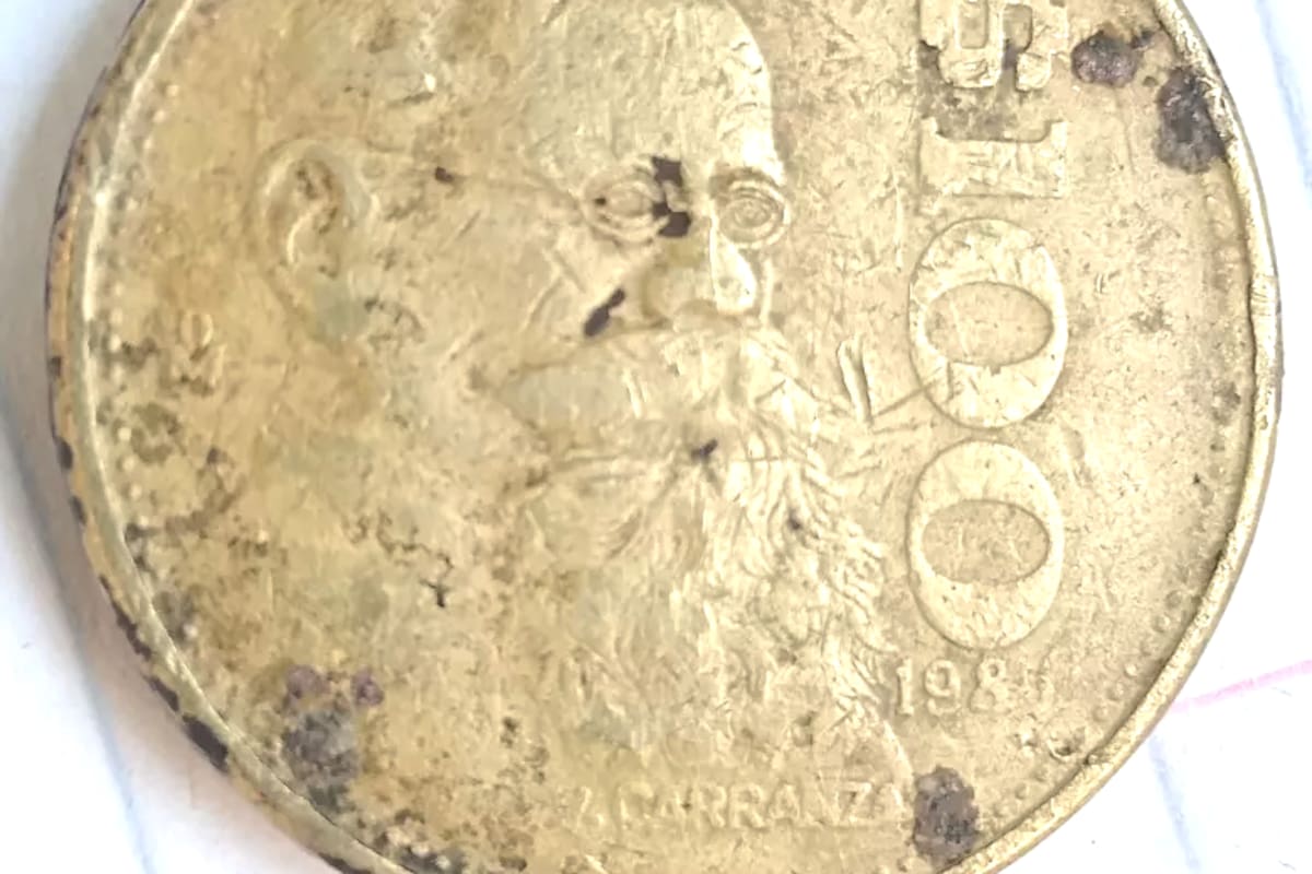 Moneda antigua de Venustiano Carranza es vendida por 200 mil pesos en Mercado Libre