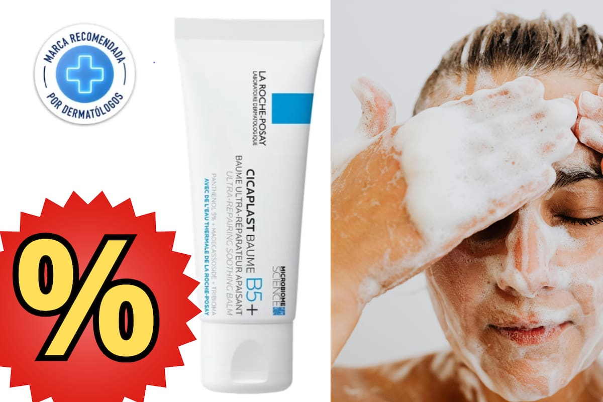 Descuento del 44 % en el bálsamo reparador Cicaplast Baume B5+ de La Roche-Posay en Mercado Libre