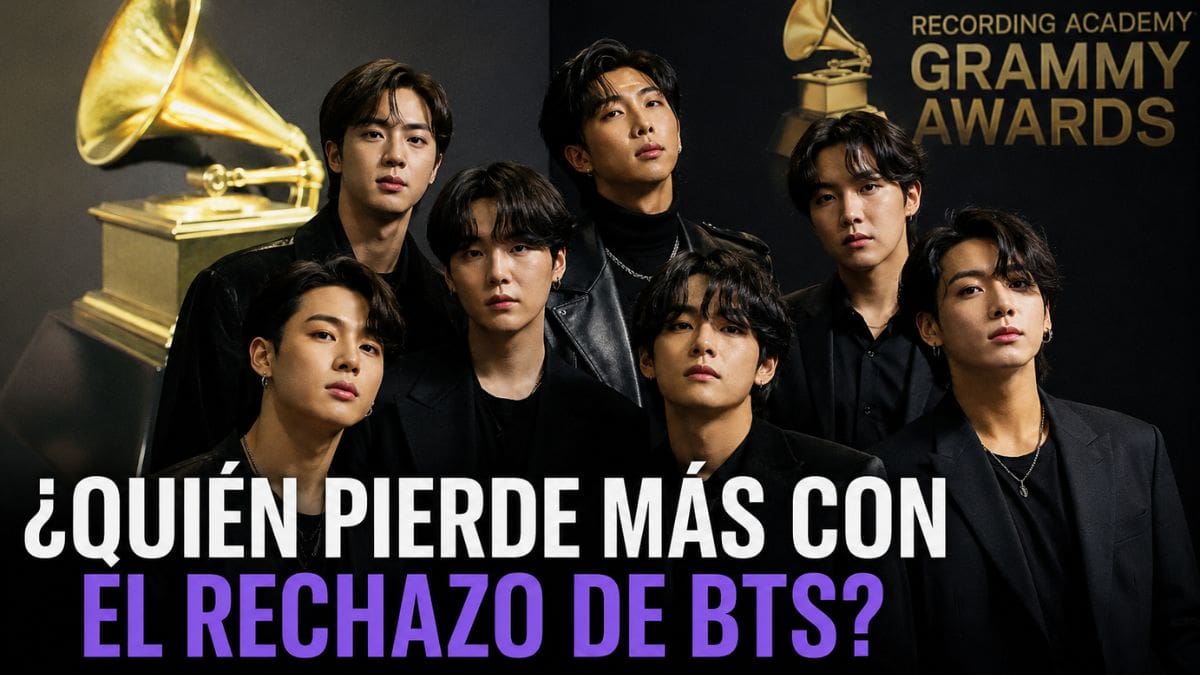 ¿Quién pierde más con el rechazo de BTS: el grupo o los Grammy? La decisión que abre un nuevo debate en la industria