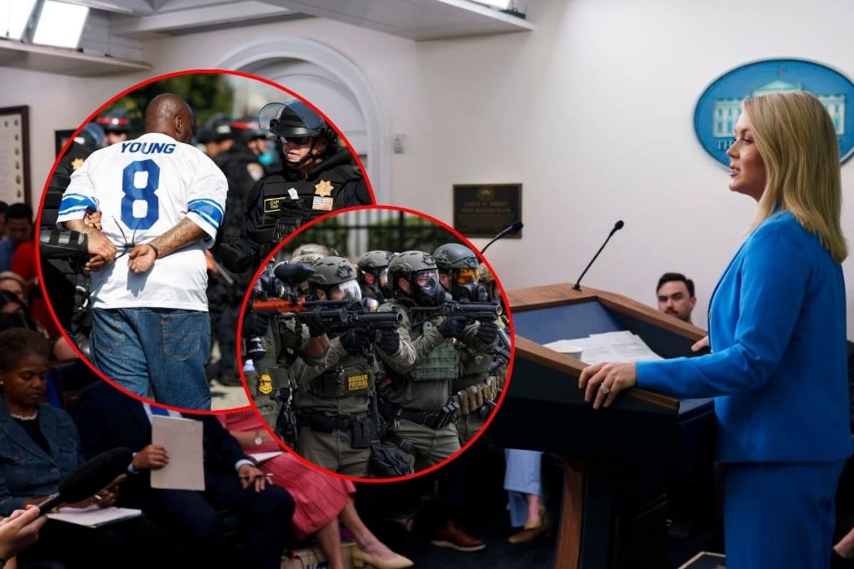 Casa Blanca advierte que protestas contra redadas migratorias ‘no tendrán éxito’ en otras ciudades tras lo ocurrido en Los Ángeles y anuncia deportaciones masivas