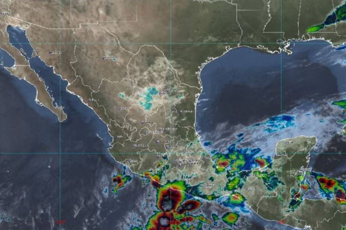 Probabilidad para desarrollo ciclónico, ocasionará lluvias intensas en Veracruz, Oaxaca y Guerrero