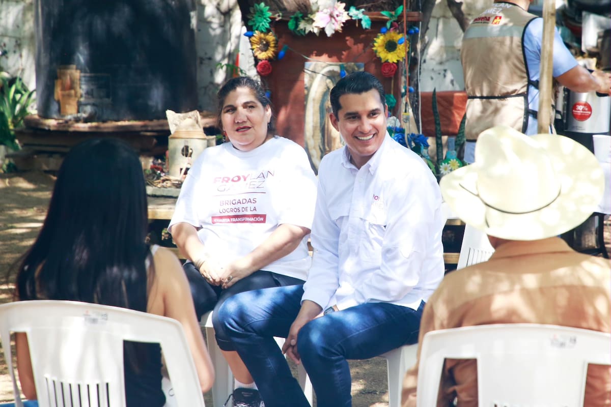 Froylán Gámez recorre colonias del Sur de Hermosillo y llama a extender beneficios de la transformación