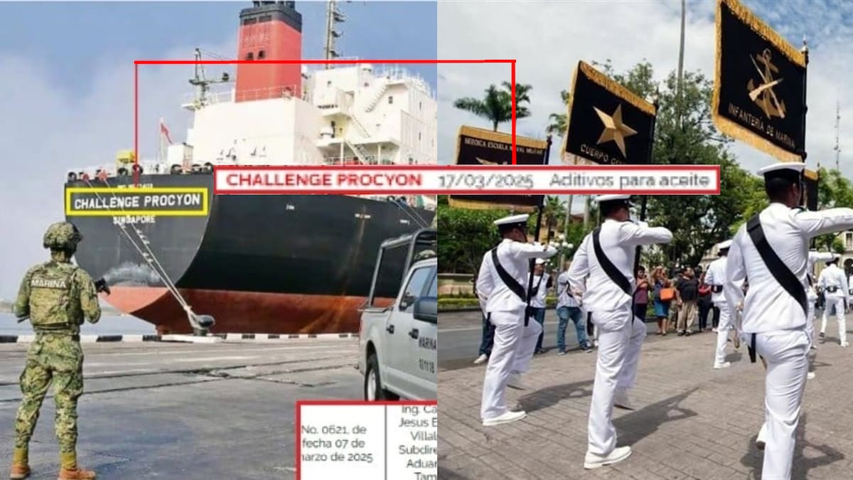 David Trejo, médico de la Marina que validó como aceite lo que en realidad era gasolina usada en huachicol fiscal, fue ascendido en la institución por supuestos "méritos". | Especial