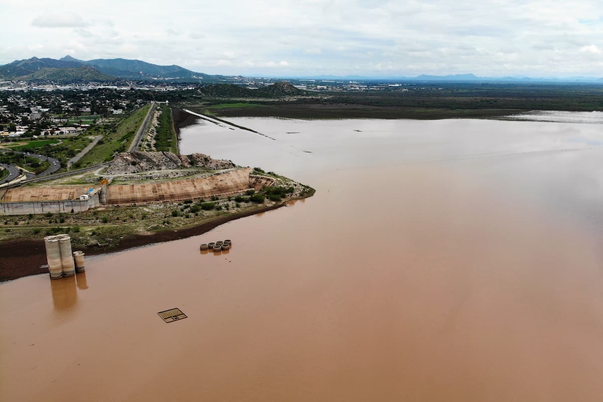 Vertedor de la presa Abelardo L. Rodríguez es zona de riesgo
