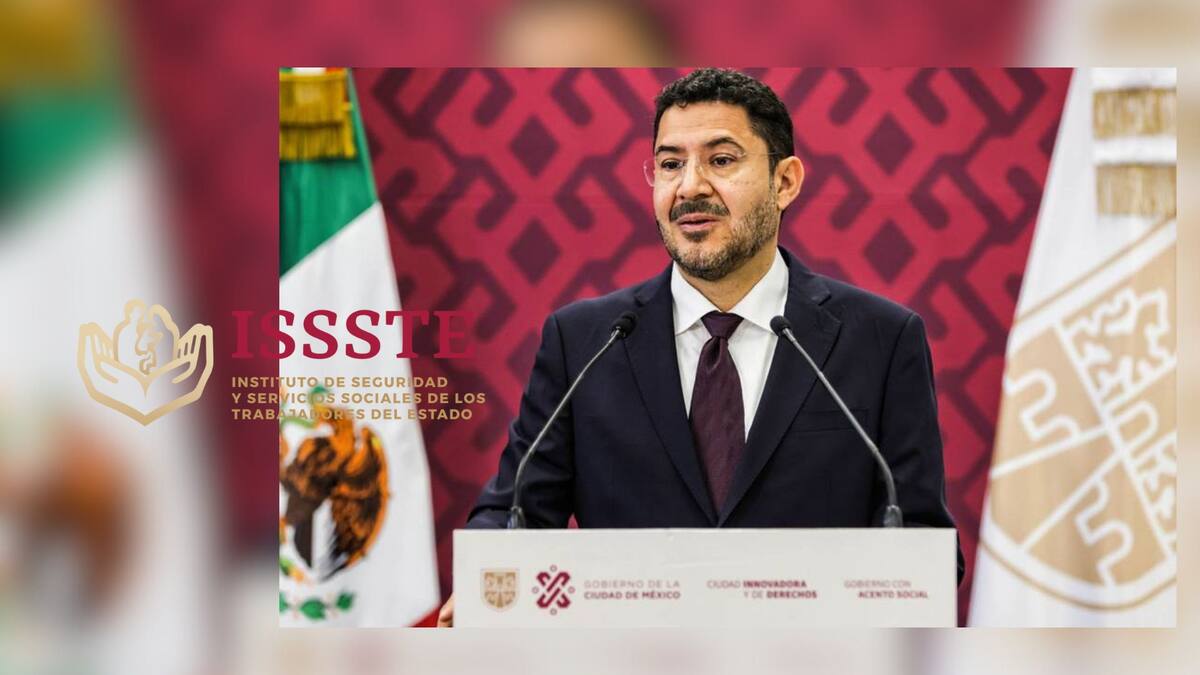 Martí Batres asume la dirección del ISSSTE