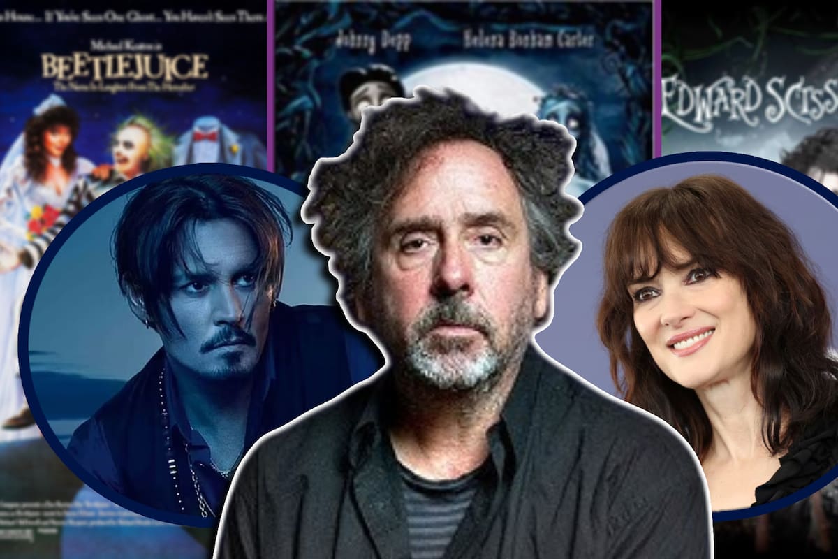 Nueva docuserie revelará secretos de Tim Burton; Johnny Depp y Winona Ryder participarán en el proyecto