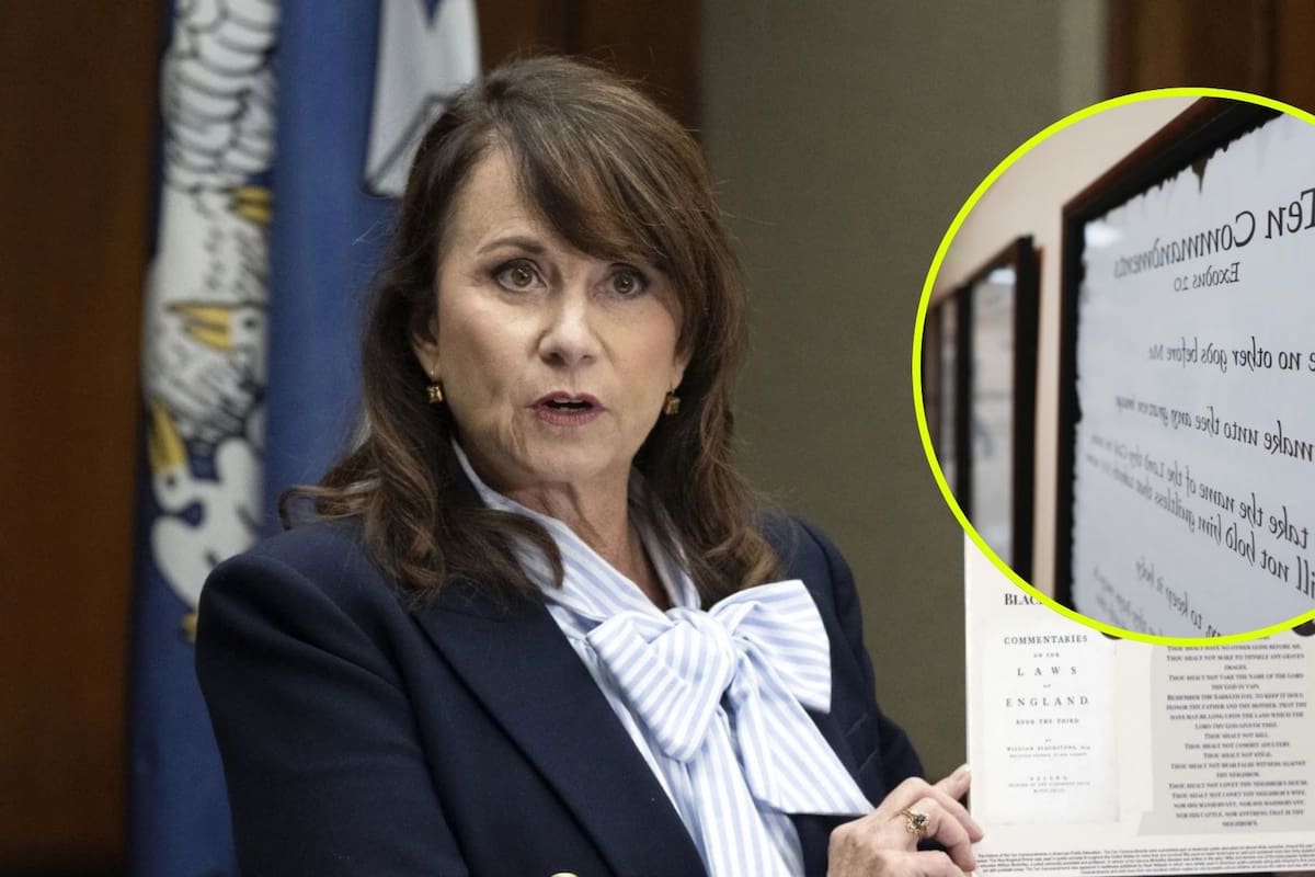 Tribunales analizan ley que obliga a escuelas de Luisiana a exhibir los Diez Mandamientos en las aulas