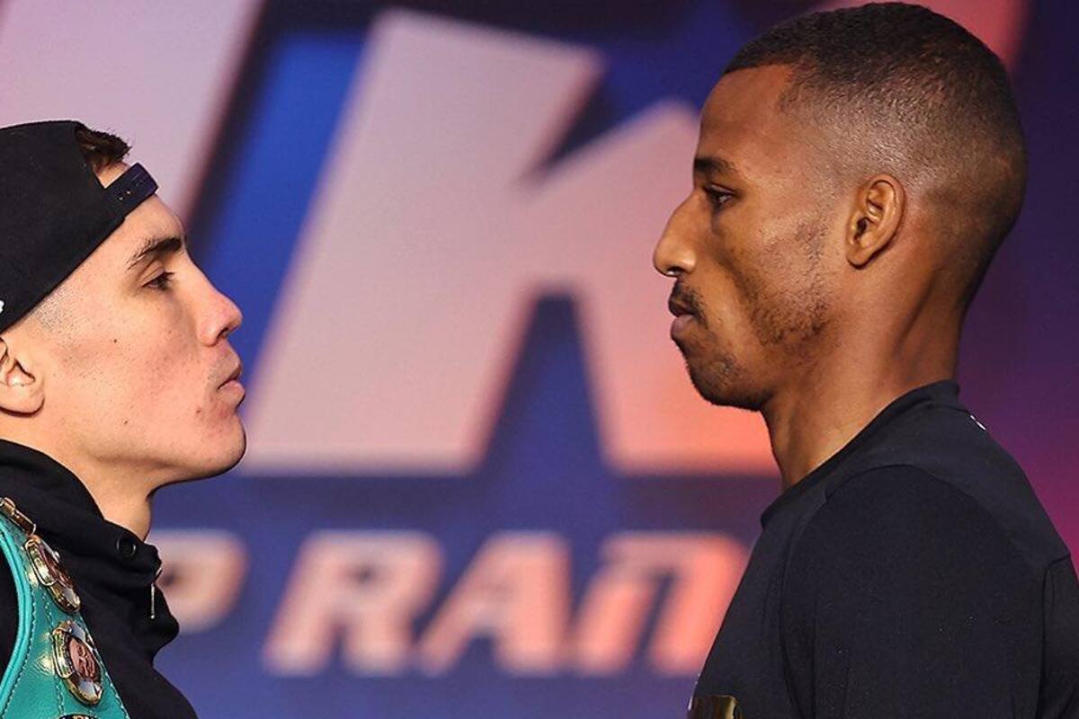 Sale Óscar Valdez por revancha ante Robson Conceicao