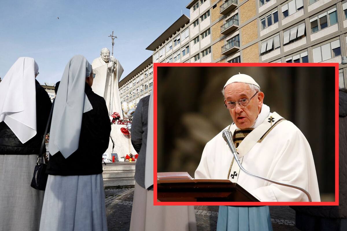 Papa Francisco sigue grave, pero despierto; cardenales especulan sobre el futuro