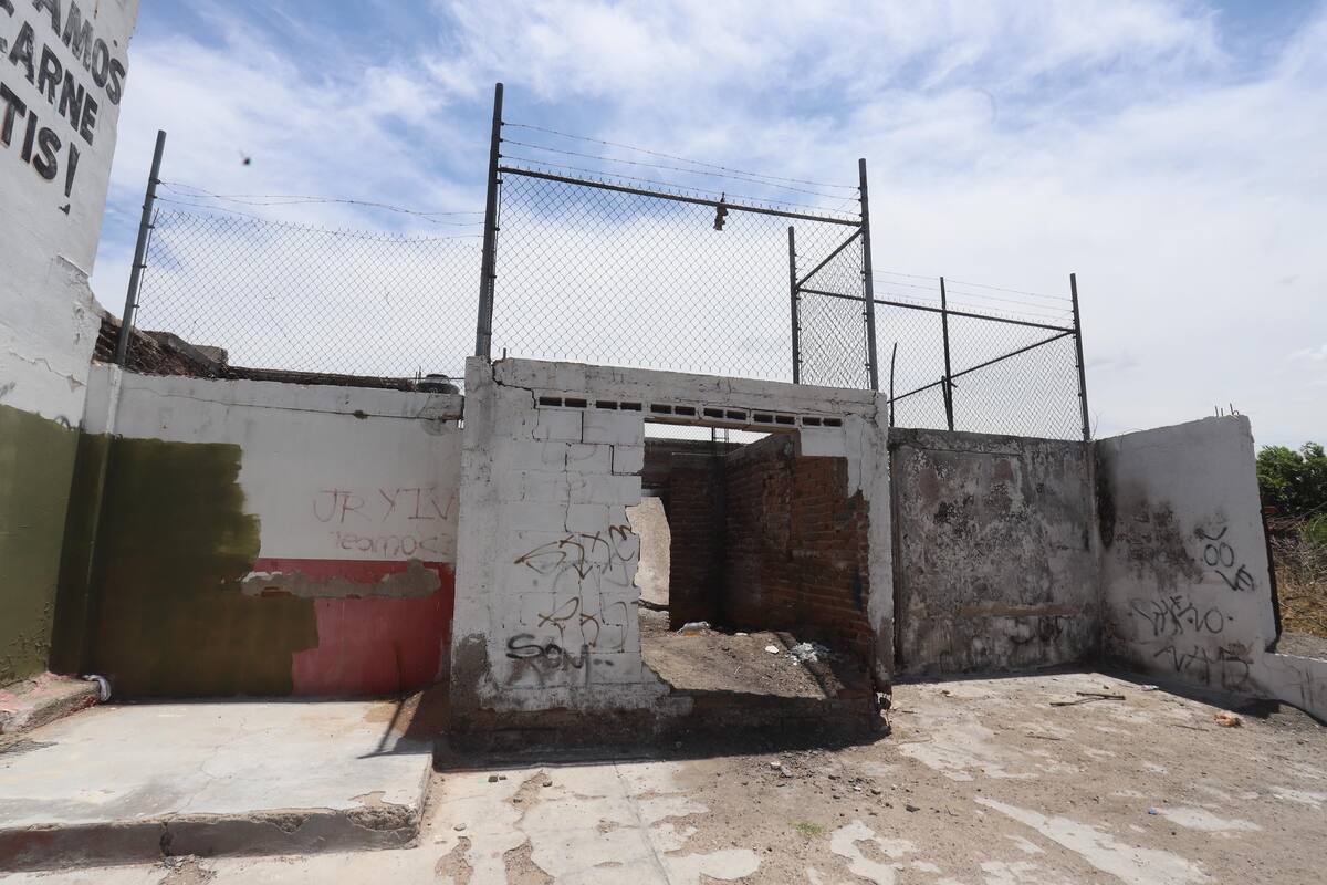 Delincuentes usan obra negra en la Jesús García