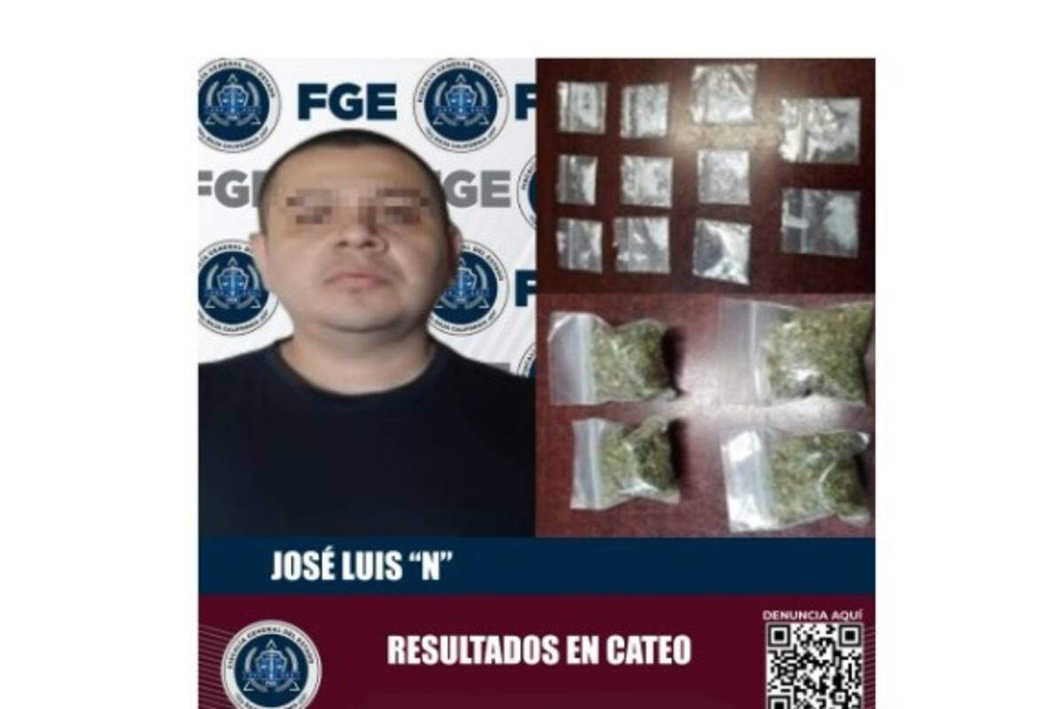 Detienen a uno y aseguran droga tras cateo