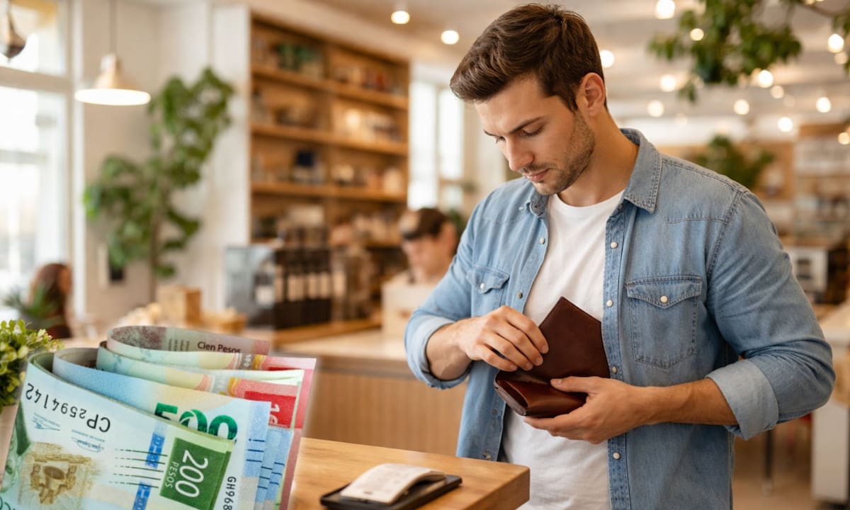 México es el sexto país con mayor uso de efectivo a nivel mundial, con un 80% de transacciones diarias mediante este método de pago. | Imagen hecha con Inteligencia Artificial