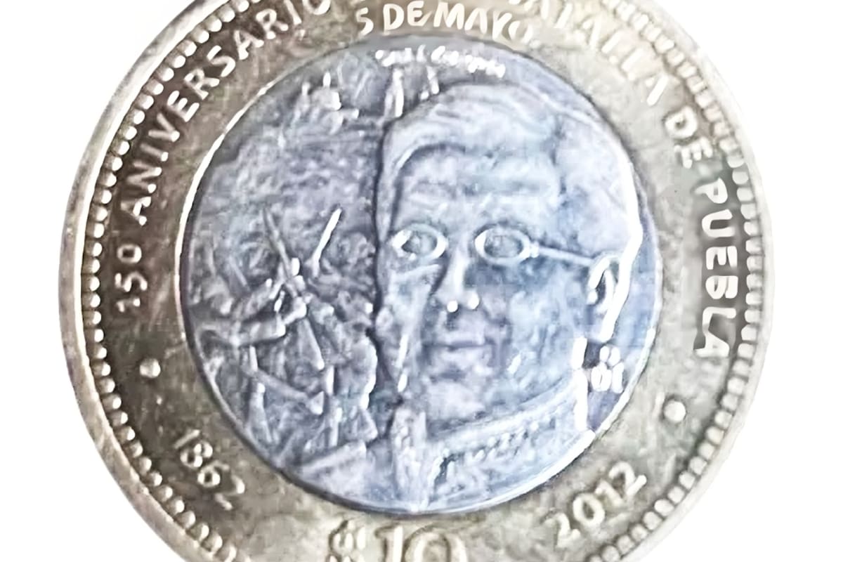 Moneda conmemorativa del 150 aniversario de la Batalla de Puebla se encuentra en venta por 25 mil pesos