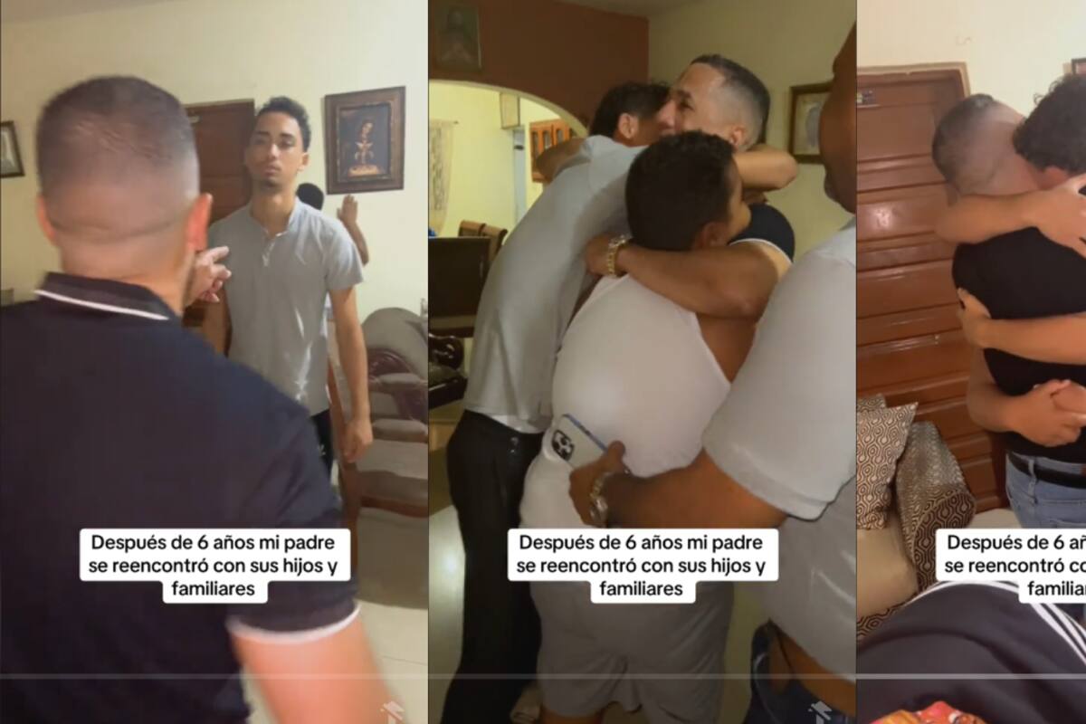 VIRAL | Hombre se reencuentra con sus hijos tras 6 años de no verlos: así fue la emotiva sorpresa