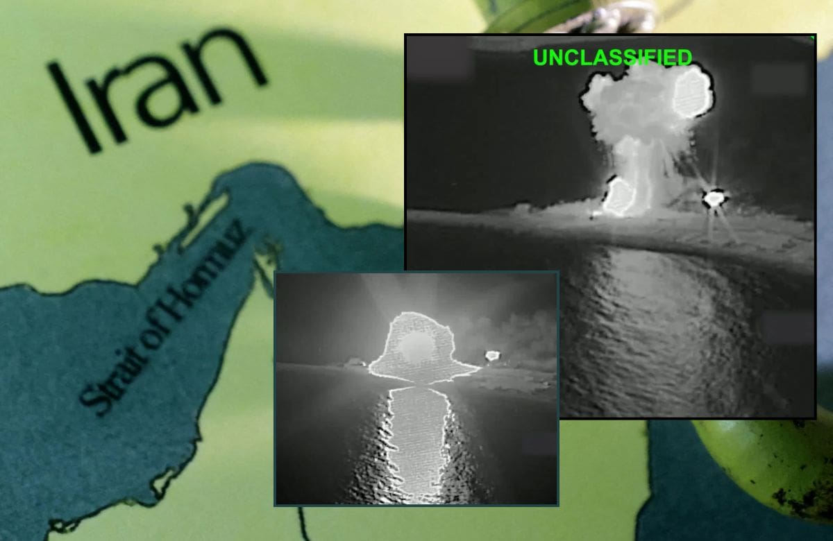 Estados Unidos informó que Irán ya no tiene barcos en el golfo de Omán tras un ataque naval | Foto: Reuters/Captura de pantalla