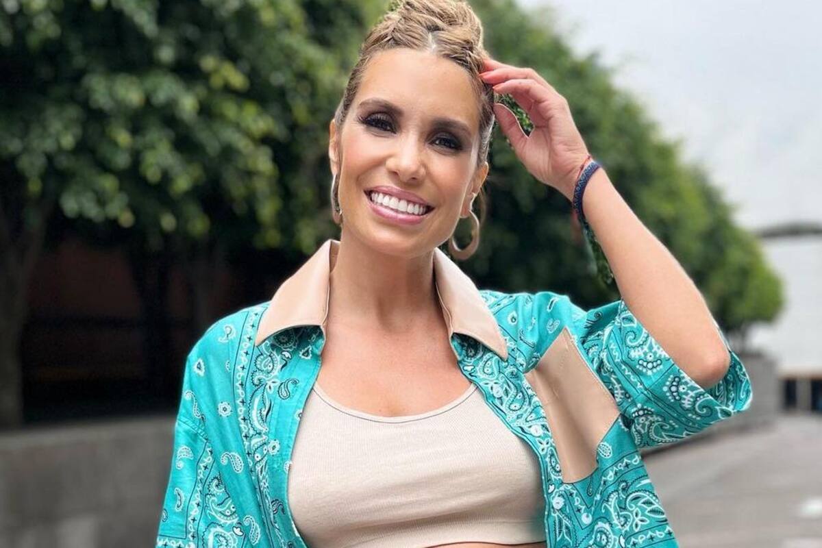 Andrea Escalona muestra su avanzado embarazo