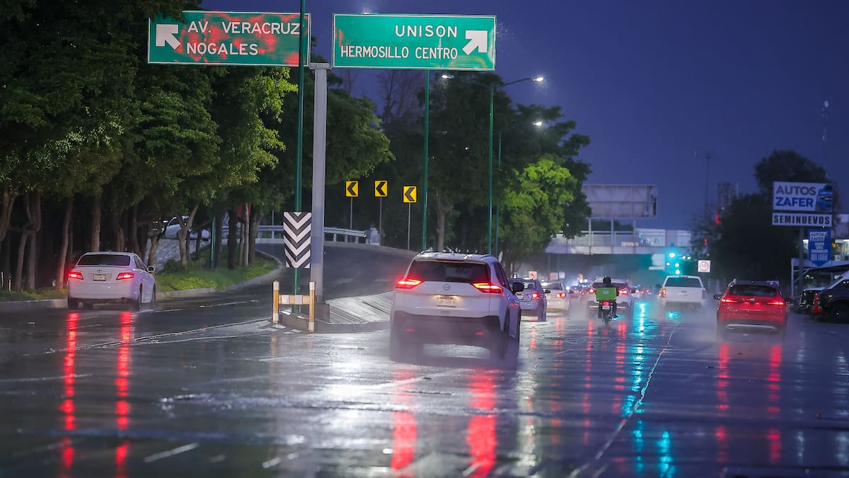 Este fin de semana habrá lluvias y tormentas fuertes en varios municipios de Sonora, con hasta 90% de probabilidad
