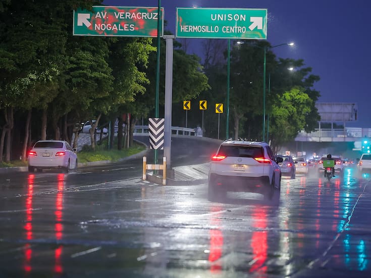 Se vienen lluvias fuertes este fin de semana en Sonora por tormentas tropicales “Priscilla” y “Raymond”