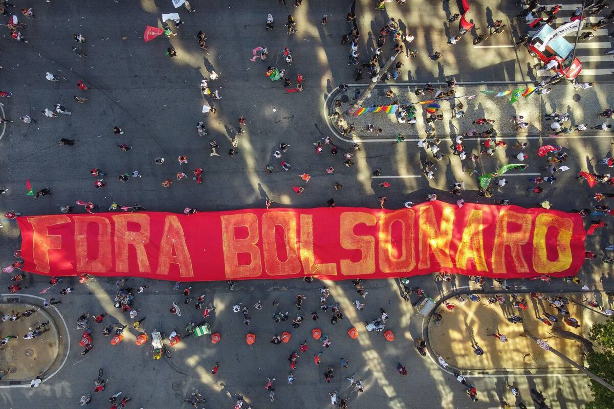 Protestas contra Jair Bolsonaro en Brasil por mal manejo de la pandemia y corrupción