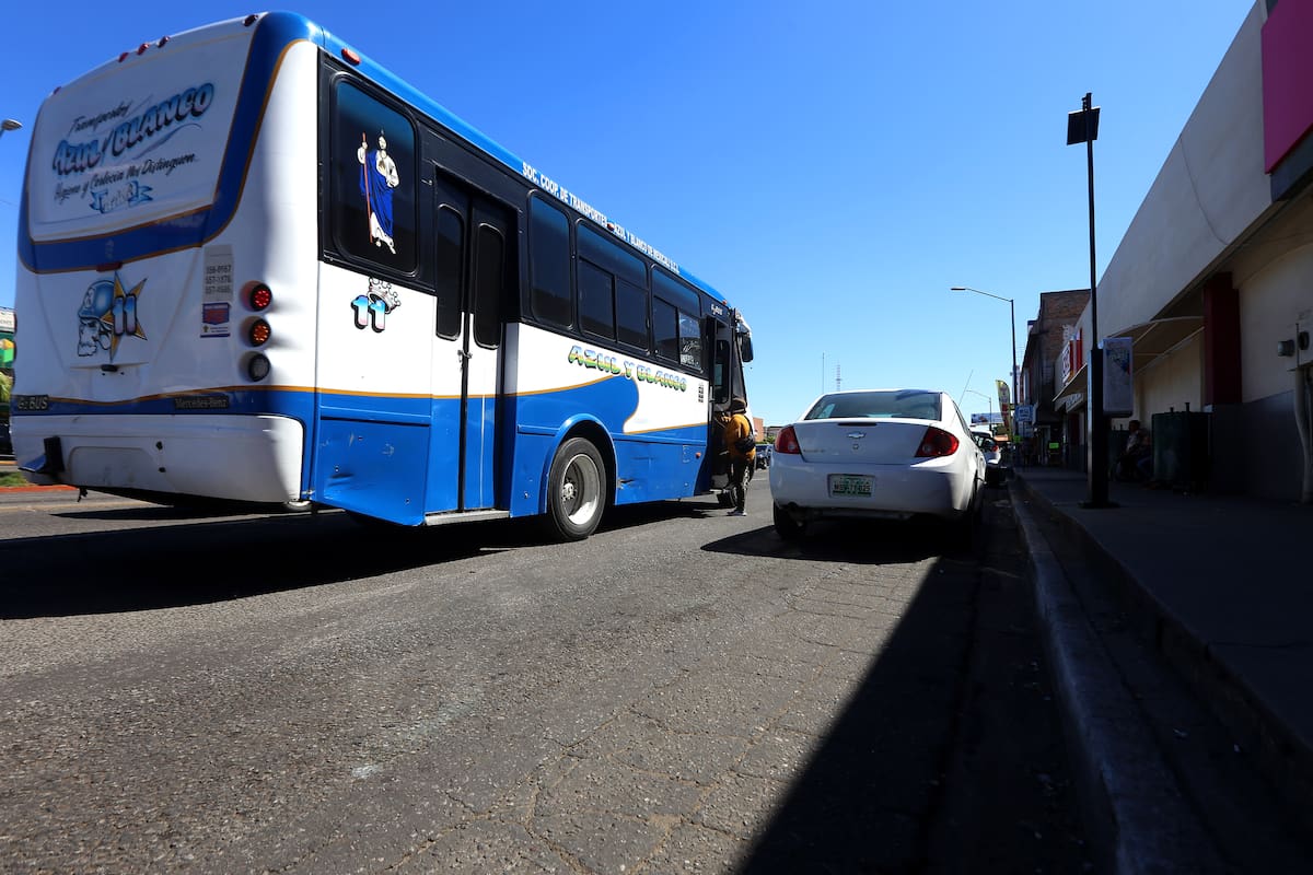 Activos solo la mitad de camiones en Mexicali