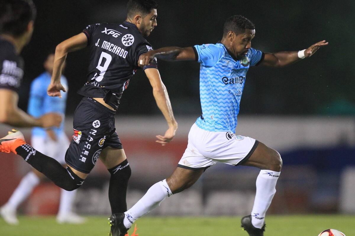 Cimarrones empata sin goles en su visita a Cancún