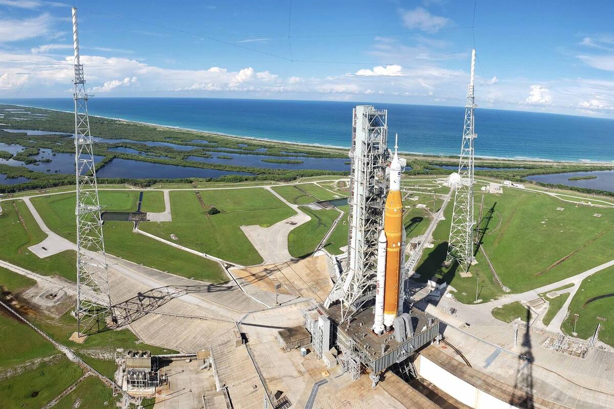 NASA confía en poder lanzar la misión Artemis I el 14 de noviembre