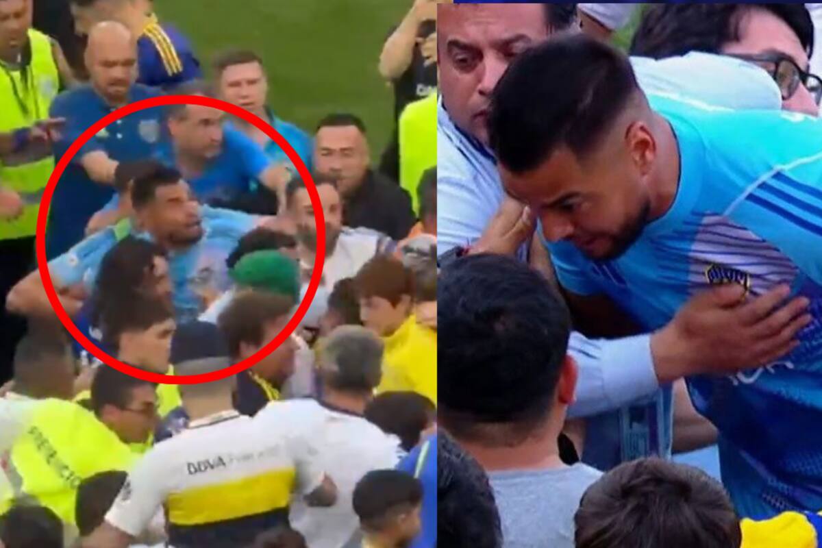 ¡Insólito! Portero argentino se encara con aficionados tras perder un partido