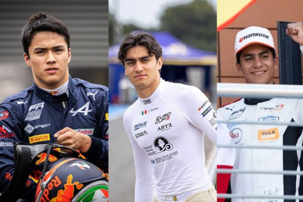 Estos son los tres pilotos mexicanos que estarán en la postemporada de la Fórmula 3
