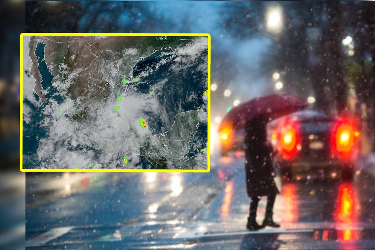 Lluvias intensas por onda tropical se harán presentes en estos estados de México