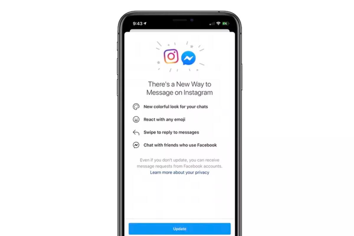 Facebook comienza a fusionar los chats de Instagram y Messenger